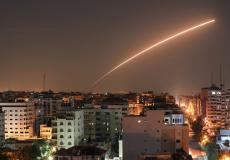 إطلاق صاروخ من غزة صوب إسرائيل - أرشيف