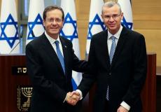 الرئيس هرتسوغ مع وزير القضاء الإسرائيلي