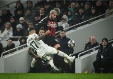 ميلان يعبر توتنهام في دوري أبطال أوروبا