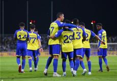 لاعبو فريق النصر السعودي