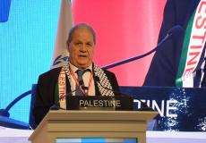 روحي فتوح يتحدث عن مطالب الفلسطينيين العادلة أمام مؤتمر دولي