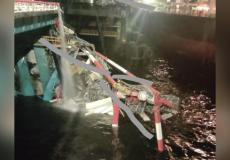 انهيار رافعة في عسقلان