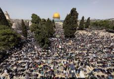 صلاة الجمعة الأولى من رمضان في المسجد الأقصى