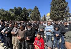 صلاة الجمعة في المسجد الأقصى