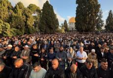 صلاة عيد الفطر في المسجد الأقصى
