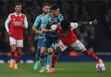 أرسنال يتعادل مع ساوثهامبتون