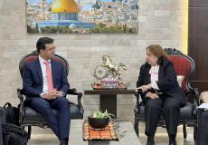 اجتماع وزير الصحة مع بعثة من الخبراء الصحيين في البنك الدولي