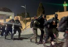 القدس : إصابات عقب اقتحام المصلى القبلي في المسجد الأقصى