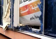 أثار القصف الإسرائيلي