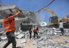 عمال فلسطينيون داخل ورشة في غزة