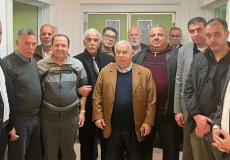 رئيس جامعة الأقصى يستقبل وفداً من قيادة حركة فتح ومحافظي قطاع غزة