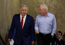 وزير الجيش الإسرائيلي غالانت مع رئيس الوزراء الإسرائيلي نتنياهو