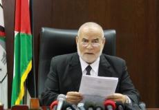 رئيس المجلس التشريعي الفلسطيني بالإنابة أحمد بحر