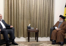 لقاء نصر الله مع هنية