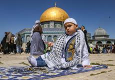 صلاة الجعة في المسجد الأقصى