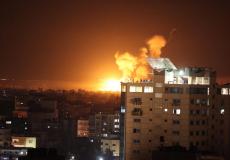 عاجل غزة الآن – قصف إسرائيلي لمواقع المقاومة في القطاع