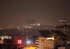 قصف إسرائيلي في غزة