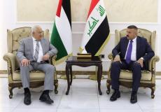 لقاء وزير الداخلية الفلسطيني مع نظيره العراقي