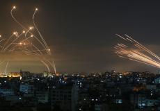 إطلاق الصواريخ من غزة