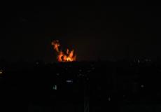الجيش الإسرائيلي يصدر بيان جديد بعد قصف أهداف في غزة
