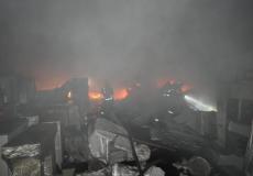 حريق في السعودية