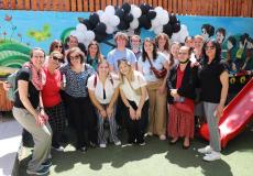 رام الله: "الشابات المسيحية" تطلع وفداً شبابياً من مؤسسة الخدمات العالمية على برامجها