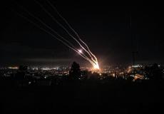 صواريخ أطلقت من قطاع غزة الليلة