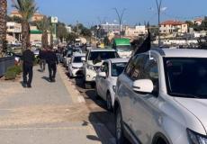 قافلة مركبات احتجاجية ضد العنف والجريمة بأراضي الـ 48