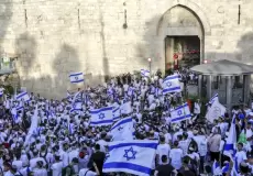 مسيرة الأعلام ستمر من بال العامود في القدس