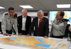 صورة من تقييم الوضع الأمني الذي عقده رئيس الحكومة نتنياهو