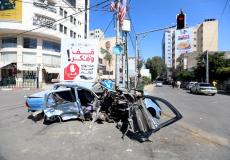 المرور بغزة تعلن حصيلة حوادث السير خلال