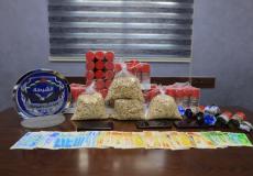 الداخلية بغزة تنشر مشاهد من إحباط تهريب المخدرات للقطاع