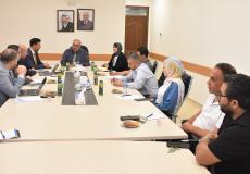 اجتماع بحث الشراكة بين بنك الاستقلال وصندوق إقراض الطلبة