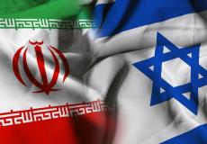 أعلام إسرائيل وإيران