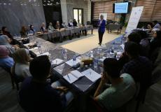 جانب من  ورشة التوعية حول "التغطية الإعلامية من منظور حقوقي"