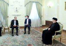 لقاء زياد النخالة بالرئيس الإيراني