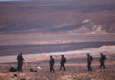 صورة توضيحية لجنود إسرائيليين عند الحدود المصرية (Getty images)