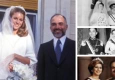 زوجات الملك حسين بن طلال ملك الأردن وأولاده