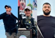 شهداء عملية الاغتيال في جنين