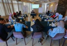 من اللقاء الحواري حول "ارتفاع مؤشرات انتهاكات الحريات الإعلامية