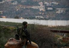 جندي إسرائيلي على الحدود