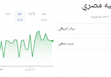 سعر الدولار الأمريكي مقابل الجنيه المصري