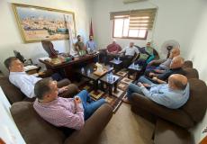 الجبهة الشعبية بغزة تستقبل وفداً قيادياً من جبهة النضال الشعبي الفلسطيني