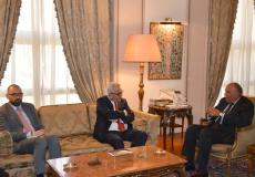 وزير خارجية مصر يستقبل وينسلاند – دعم مصري ثابت للقضية الفلسطينية