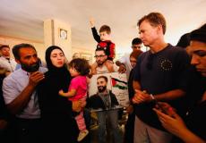 بورغسدورف في ترمسعيا مع وفد أوروربي