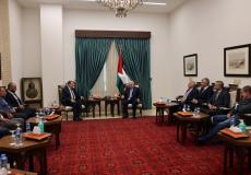 الرئيس عباس يستقبل رؤساء الأندية الأردنية المشاركة في بطولة القدس والكرامة
