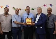 الجبهة الشعبية بغزة تنظم زيارة لمديرية التربية والتعليم شرق المحافظة