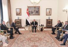 السيسي يستقبل نائب رئيس المفوضية الأوروبية