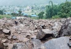 صورة من فيضانات جنوب آسيا