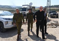 وزير الجيش الإسرائيلي يصل جنين